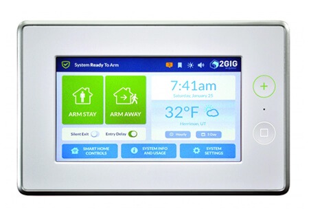 residential touchscreen pad