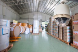 CCTV Camera warehouse or factory